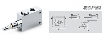 Клапан последовательности VS2C 1/2" - 3V (V0663/300), 80-300 бар 