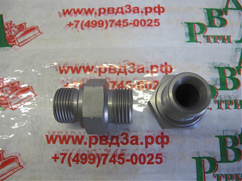 Штуцер DKM(27) M14х1,5-BSP 1/2" ZnNi (K)